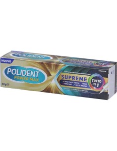 Polident Power Max Supreme Tutto in 1 Crema Adesiva...