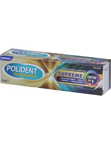 Polident Power Max Supreme Tutto in 1 Crema...