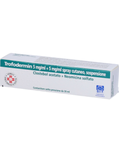 Trofodermin Spray Cutaneo 30ml 5% + 5%