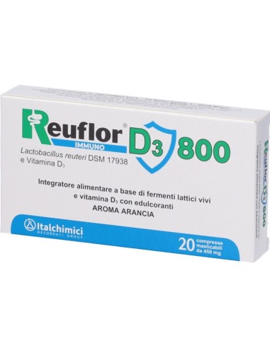 Reuflor D3 800 20 Compresse Masticabili