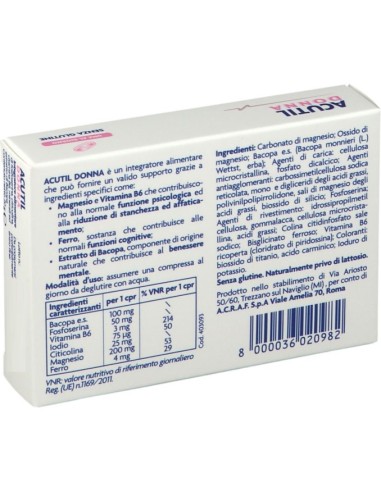 Acutil Donna 20 Compresse