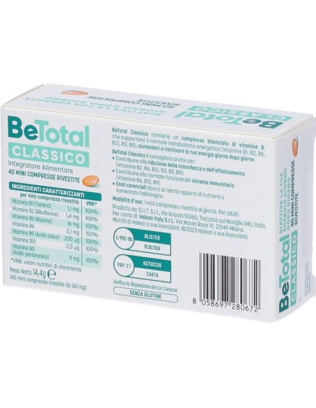 Be-Total 40 Compresse