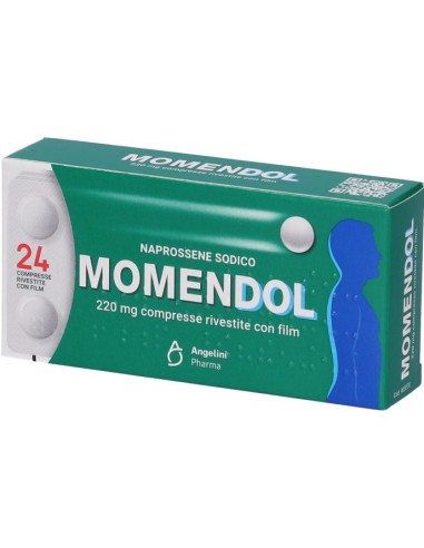 Momendol 24 Compresse Rivestite 220mg