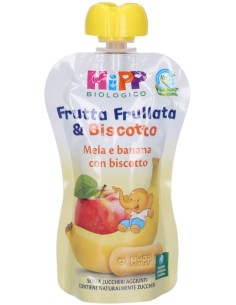 Hipp Frutta Frullata Mela Banana Biscotto 6 Mesi+ 90ml