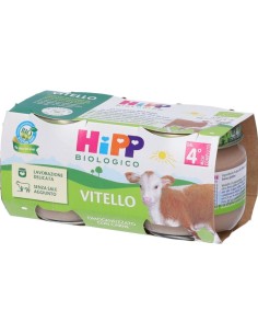 Hipp Bio Omogeneizzato Vitello 2x80g