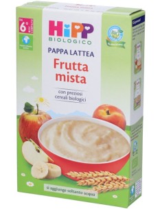 Hipp Bio Pappa Lattea Frutta Mista 250g