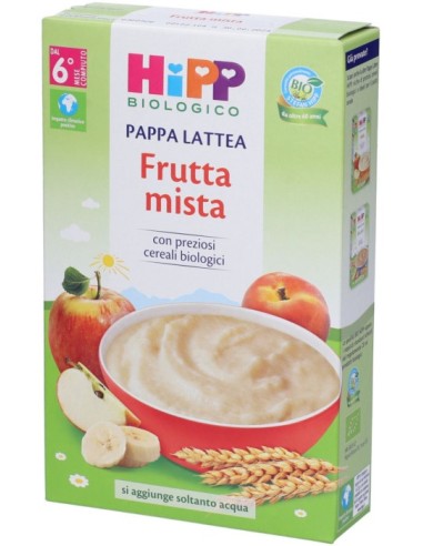 Hipp Bio Pappa Lattea Frutta Mista 250g