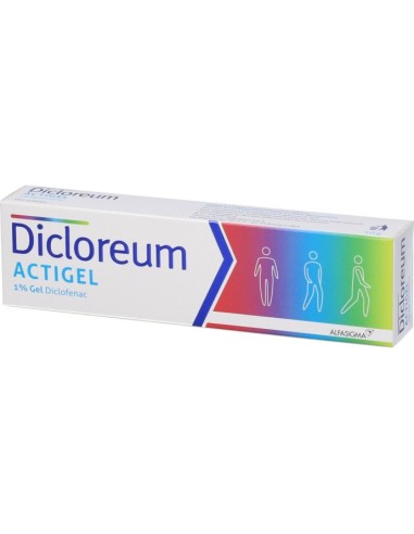 Dicloreum Actigel 50g 1%