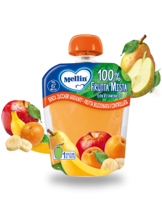 Mellin Pouch Frutta Mista 90g