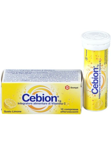 Cebion Vitamina C Effervescente Limone 10...