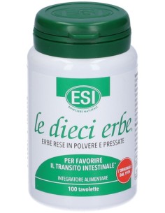 Esi Le Dieci Erbe 100 Tavolette