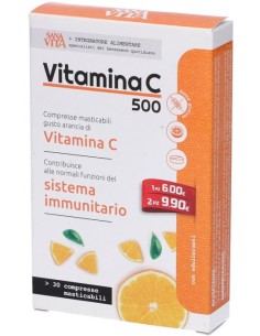 Sanavita Vitamina C 30 Compresse Masticabili