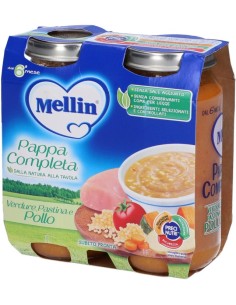 Mellin Pappa Completa Pollo 2x250g
