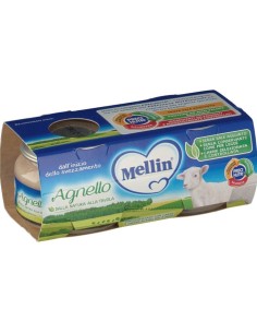 Mellin Omogeneizzato Agnello 2x80g