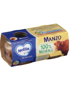 Mellin Omogeneizzato Manzo 2x80g