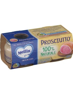 Mellin Omogeneizzato Prosciutto 2x80g