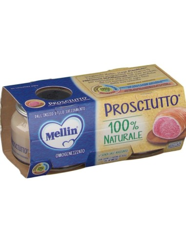 Mellin Omogeneizzato Prosciutto 2x80g