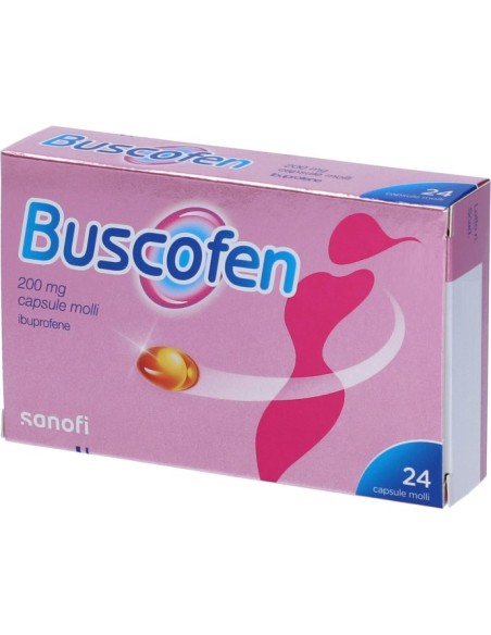 Buscofen 200mg Dolori da Ciclo 24 Capsule Molli