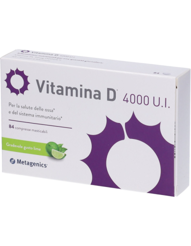 Vitamina D 4000 U.I. 84 Compresse