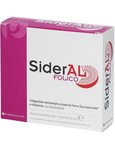 Sideral Folico 30mg 20 Stick