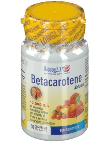 Longlife Betacarotene 60 Compresse