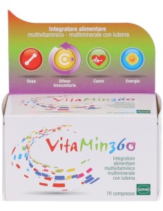 Vitamin 360 Multivitaminico Multiminerale 70 Compresse