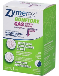 Zymerex Gas Doppia Azione 20 Bustine Monodose