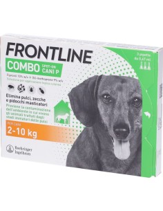 Frontline Combo Soluzione Spot On Cani P 2-10kg 3x0,67ml