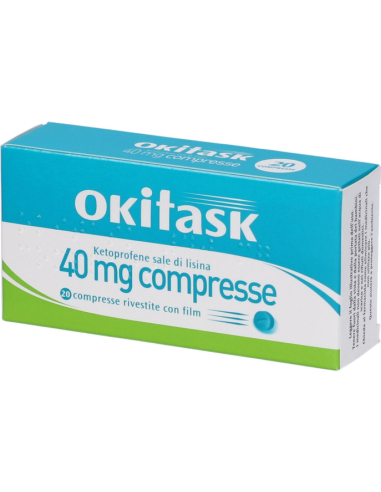 Okitask 20 Compresse Rivestite 40mg