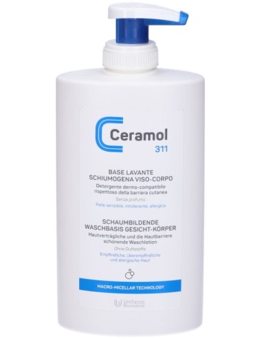 Ceramol 311 Base Lavante Schiumogena Viso Corpo...