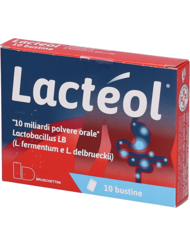 Lacteol Polvere 10 Miliardi 10 Bustine