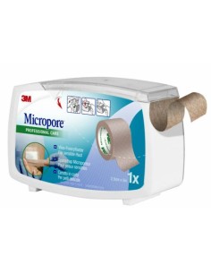 CEROTTO IN CARTA MICROPORE SURGICAL TAPE TAN M5X25MM...