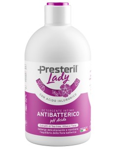LADY PRESTERIL  DETERGENTE INTIMO ANTIBATTERICO/PH ACIDO...
