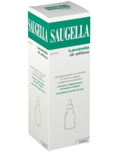 Saugella Attiva Lavanda Vaginale 140ml