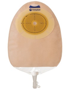 SACCA TRASPARENTE SISTEMA MONOPEZZO PER UROSTOMIA CON...