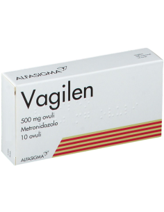 Vagilen 10 Ovuli Vaginali 500mg