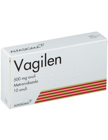 Vagilen 10 Ovuli Vaginali 500mg