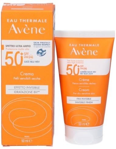 Avène Crema SPF 50+ Solare Viso 50ml