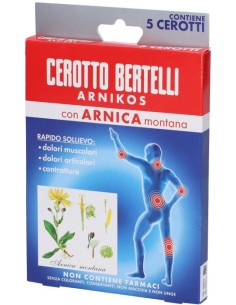Bertelli Cerotto Arnikos 5 Pezzi