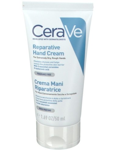 CeraVe Crema Mani Riparatrice Idratazione...