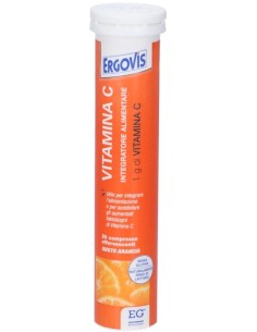 Ergovis Vit C 1000mg 20 Compresse Effervescenti