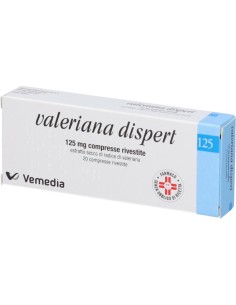 Valeriana Dispert 20 Compresse 125mg