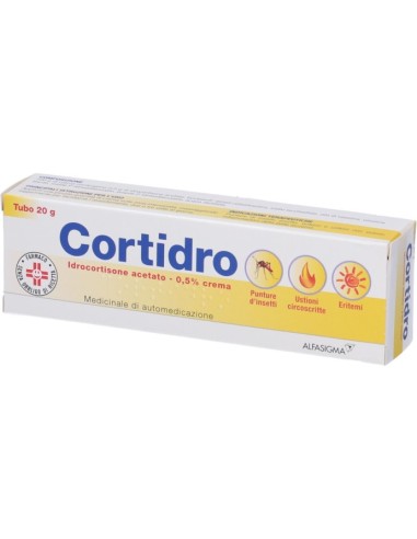 Cortidro Crema 20g 0,5%
