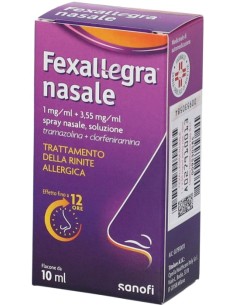Fexallegra Spray Nasale 10ml 1 mg/ml + 3,55 mg/ml 2