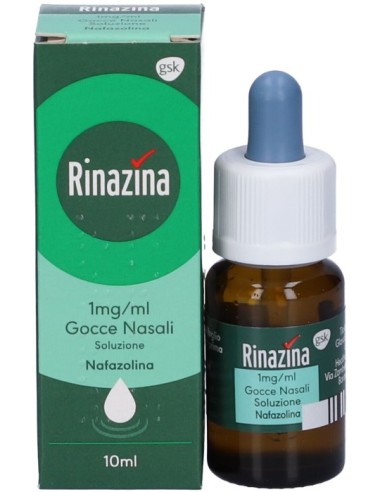 Rinazina Adulti Gocce Nasali 10ml 10mg 0,1%