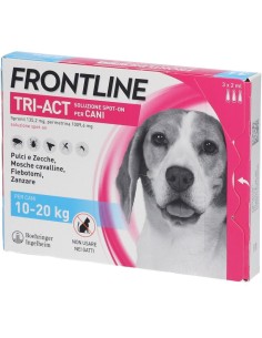 Frontline Tri-Act Soluzione Spot On Cani 10-20Kg 3x2ml
