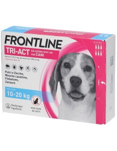 Frontline Tri-Act Soluzione Spot-On Cani 10-20Kg 6x2ml