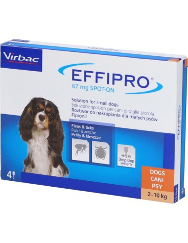 Effipro Spot-On Soluzione 4 Pipetta 0,67ml 67mg...