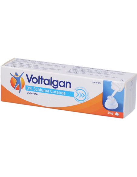 Voltalgan Antinfiammatorio Schiuma Cutanea 3% Distorsioni 50ml