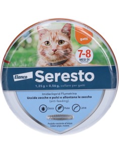 Seresto Collare Antiparassitario per Gatti 12,5g (38 cm)